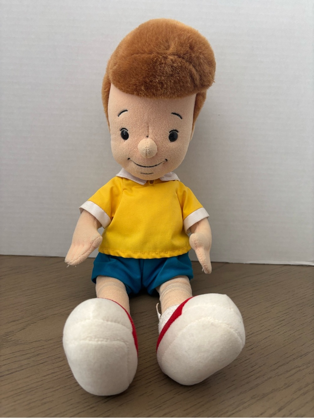 Vintage Disney Winnie the Pooh Christopher Robin 18" Large Plush Stuffed Doll